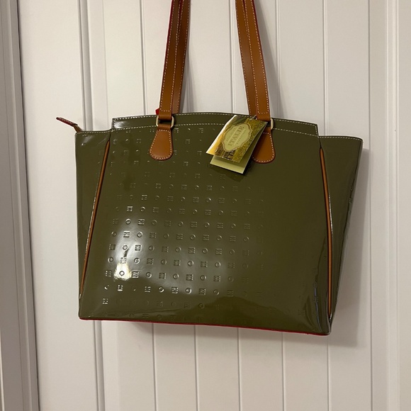 Arcadia genuine leather large tote - Picture 2 of 6